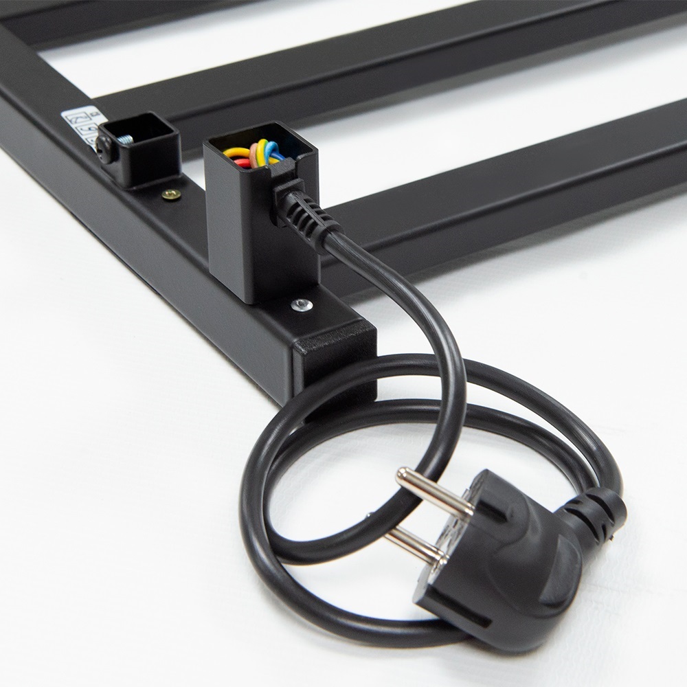 Полотенцесушитель Пэк сп 5 60х40 черный ВГП