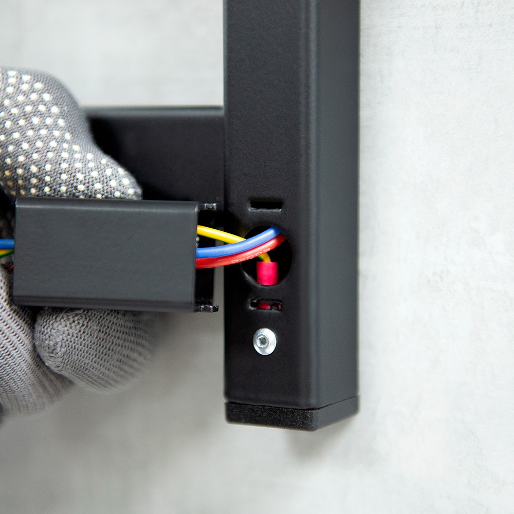 Полотенцесушитель Пэк сп 5 60х40 черный ВГП